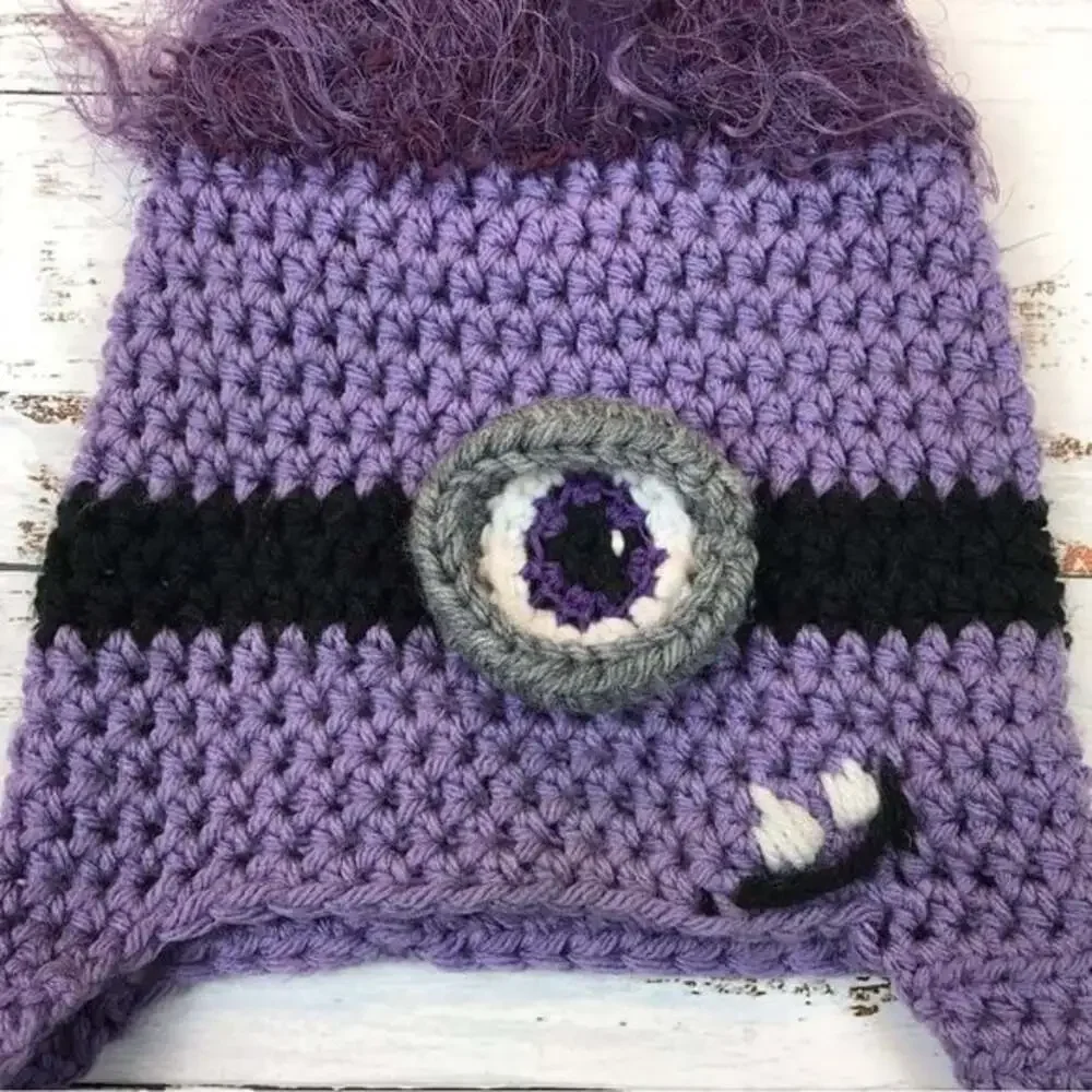 Handmade crocheted hat